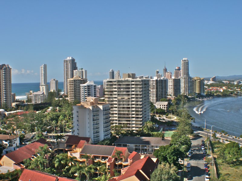 Southern Buildings And River Bend
